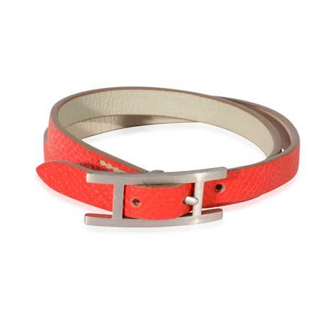 hermes behapi orange|Behapi Double Tour bracelet .